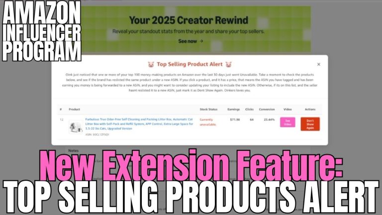 New Oink Extension Feature: Top Selling Products Alert