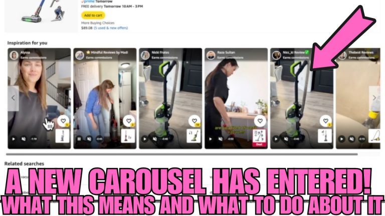 Is Amazon About to Change the Carousel Game with Search Result Carousels?