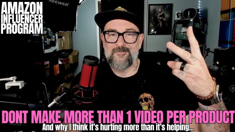 Why You Should Only Make One Video Per Product as an Amazon Influencer