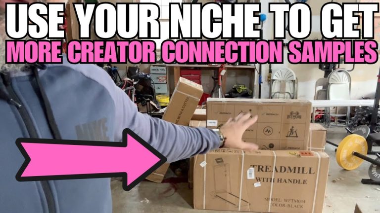 How to Use Your Niche to Get More Free Products from Creator Connections