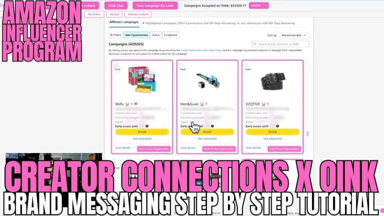 How to Use OINK Creator Connections to Find Products That Actually Make Money