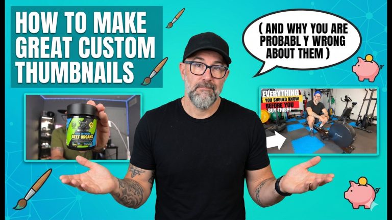 How to Make GREAT Custom Thumbnails for Amazon Influencer Videos