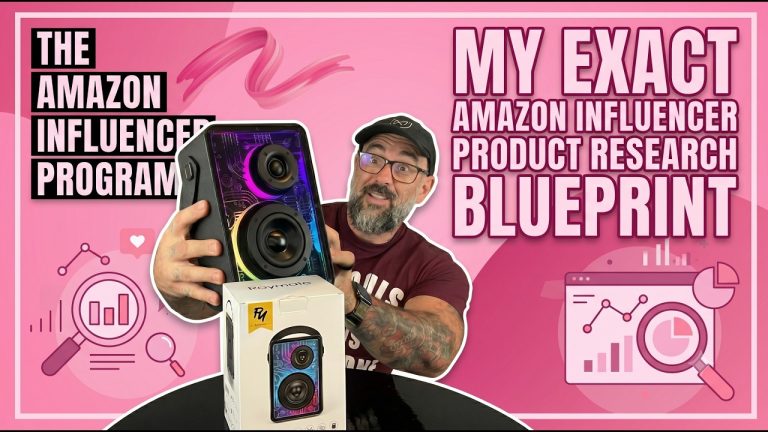 My EXACT Blueprint for Product Selection as an Amazon Influencer (Copy It!)
