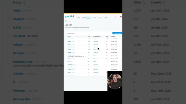 How to Set Up Genius Links Groups With Your Amazon Custom Tracking IDs
