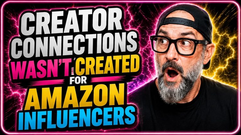 Creator Connections Wasn’t Created for Amazon Influencers