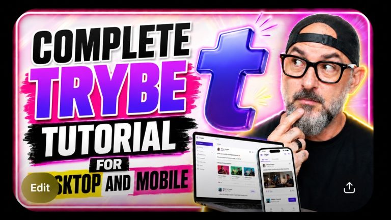 Complete Trybe Tutorial (2026): Desktop and Mobile Walkthrough
