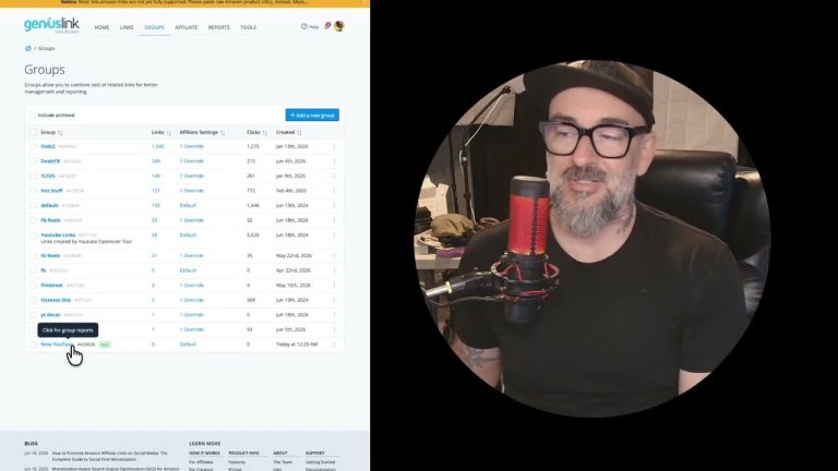 How to Use GeniusLinks With Your Amazon Affiliate Tracking IDs