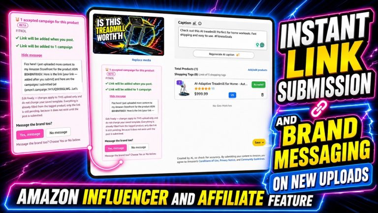 Submit Creator Connections Links and Message Brands INSTANTLY at Upload
