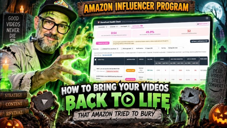 Bring Your Amazon Influencer Videos Back to Life: How to Fix the Videos Amazon Buried