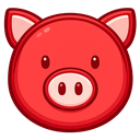 Oink Pig Pin for Pinterest icon